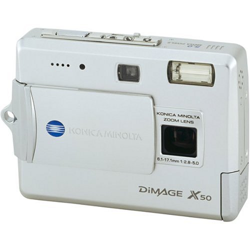 Konica Minolta DiMAGE X50 product photograph