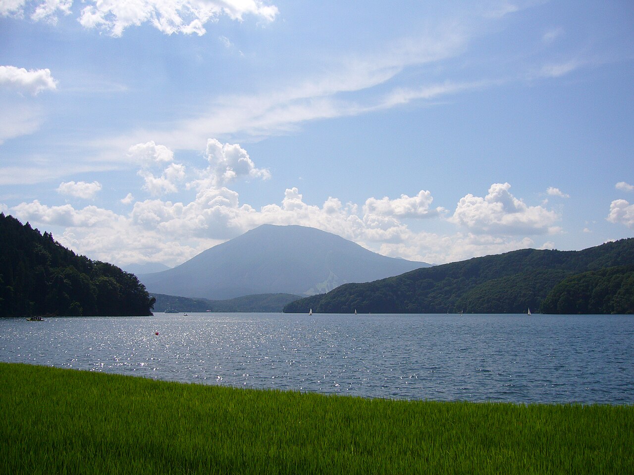 Lake Nojiri — photographed with Panasonic Lumix DMC-FX9
